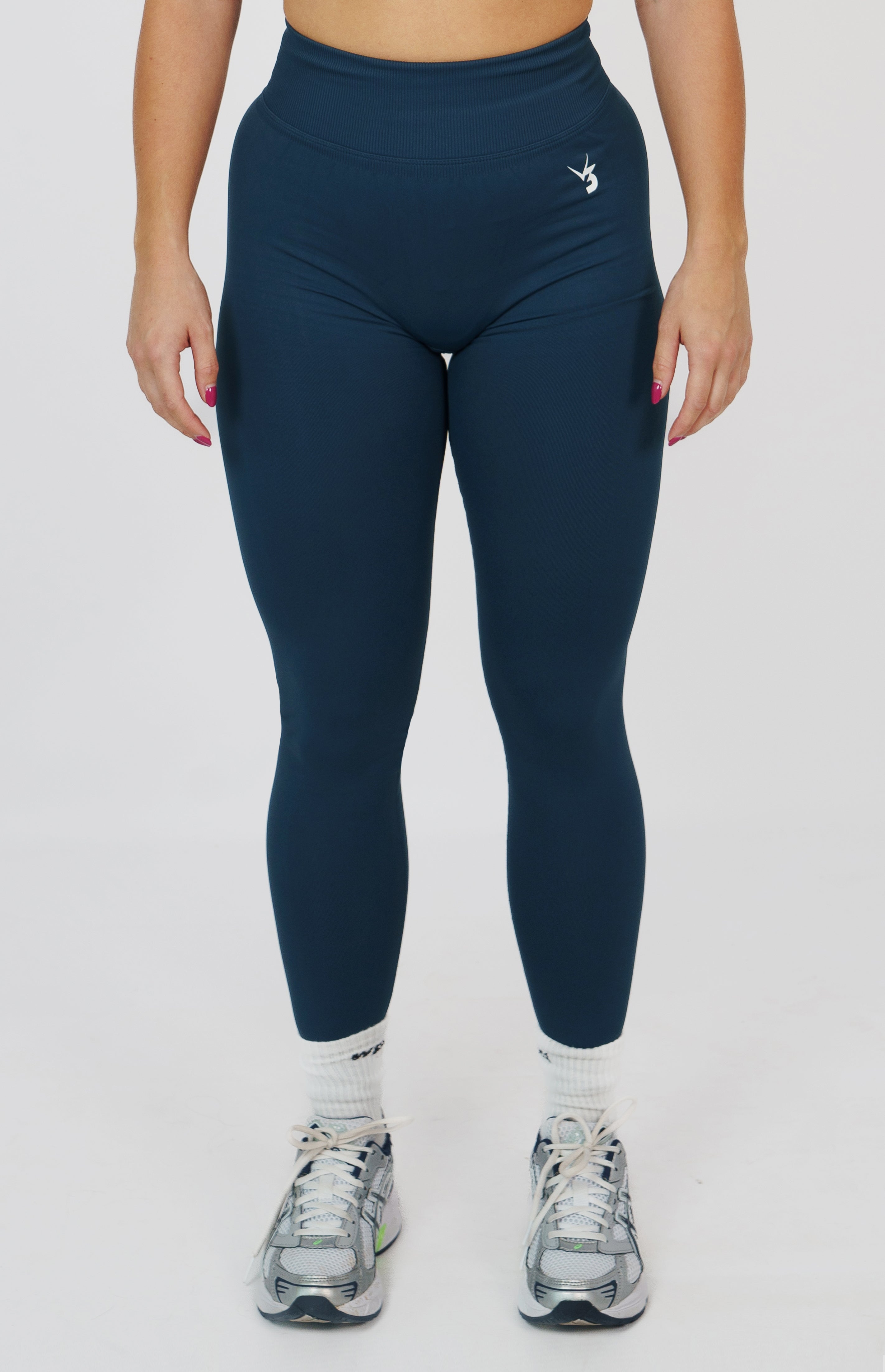 Form Seamless Scrunch Sports Bra, Leggings & Shorts Set - Deep Turquoise